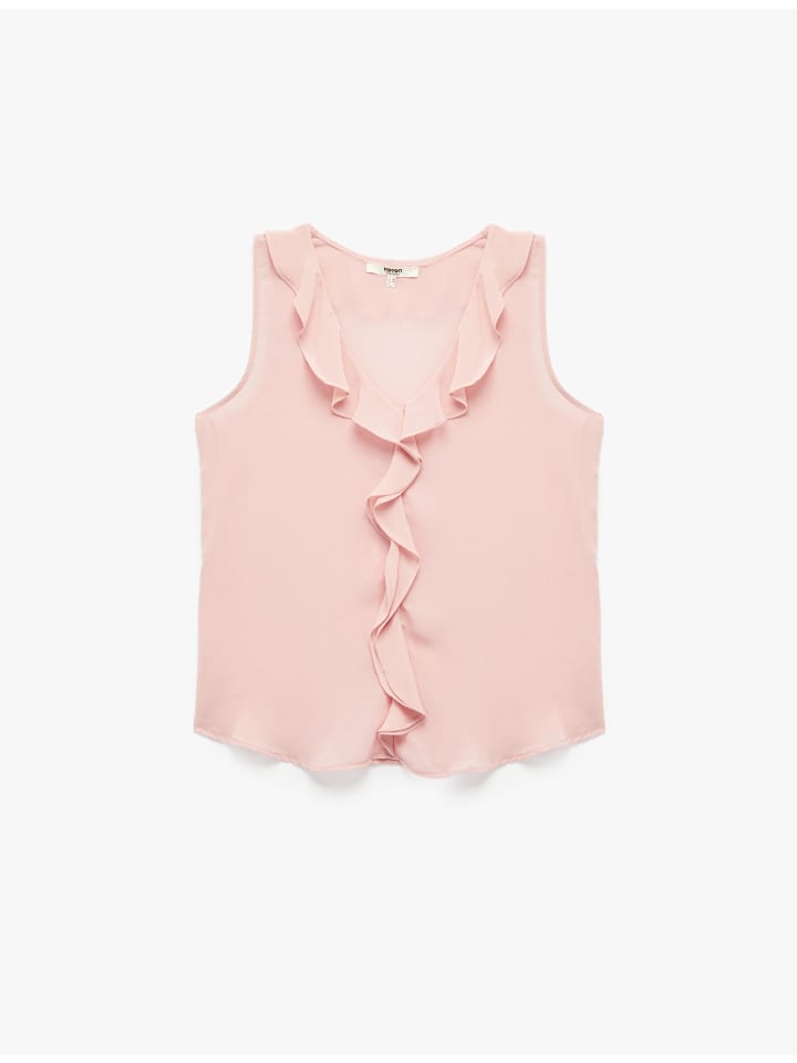 Блузка SS пудрового цвета KOTON
Блузка SS пудрового цвета KOTON