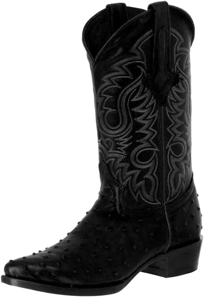 Мужские черные ковбойские сапоги Texas Legacy с кожей на западе, принт из пера страуса, модель J Toe
Мужские черные ковбойские сапоги Texas Legacy с кожей на западе, принт из пера страуса, модель J Toe