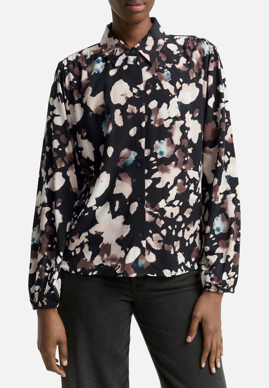 Блуза TOM TAILOR Button-down blouse, Noir/Black
Блуза TOM TAILOR Button-down blouse, Noir/Black