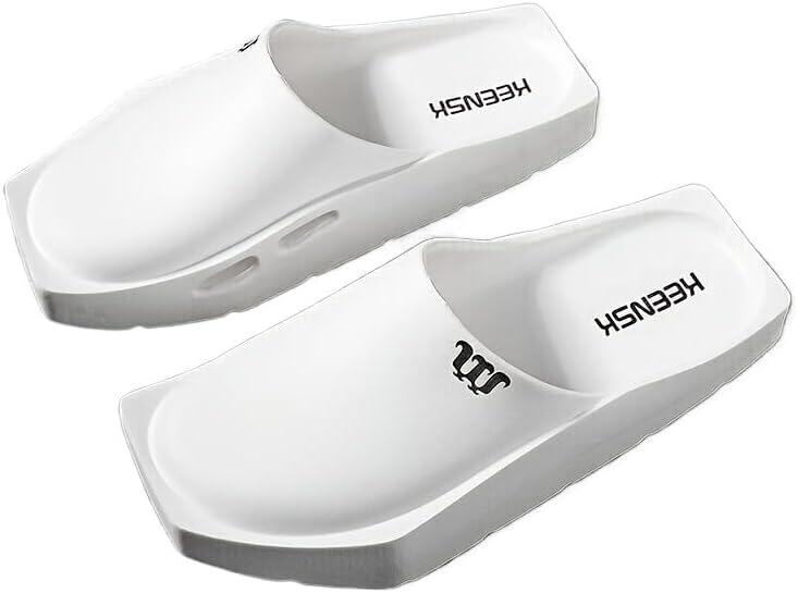 Мужские модные домашние шлепанцы однотонного цвета, нескользящие, для ванной комнаты и улицы, легкие, для весны и лета Hhhchpm, белый
Мужские модные домашние шлепанцы однотонного цвета, нескользящие, для ванной комнаты и улицы, легкие, для весны и лета Hhhchpm, белый