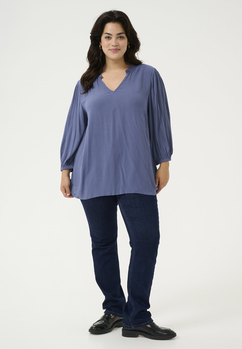 Блуза KCKAMILLE AMI Kaffe Curve, синий
Блуза KCKAMILLE AMI Kaffe Curve, синий