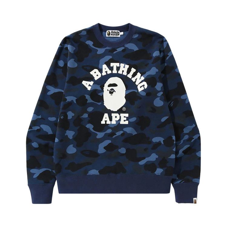 Свитер BAPE Color Camo College Crewneck, Navy
Свитер BAPE Color Camo College Crewneck, Navy