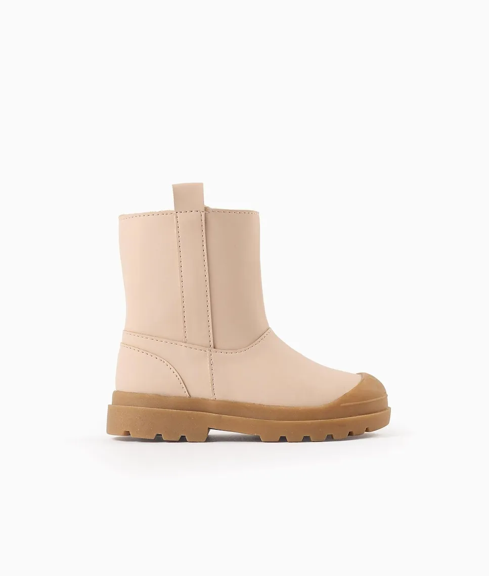 Резиновые сапожки для девочки с молнией Zippy, розовый
Резиновые сапожки для девочки с молнией Zippy, розовый