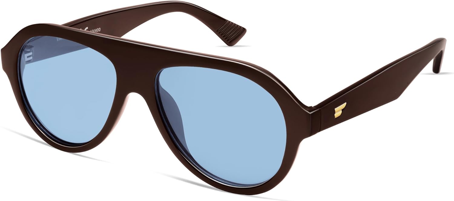 Солнцезащитные очки-авиаторы VANLINKER в стиле ретро для мужчин и женщин, модные, в винтажном стиле 70-х, с пластиковой оправой, модель VL9750, C16 -Polarized Blue Lens/ Wine Red Frame
Солнцезащитные очки-авиаторы VANLINKER в стиле ретро для мужчин и женщин, модные, в винтажном стиле 70-х, с пластиковой оправой, модель VL9750, C16 -Polarized Blue Lens/ Wine Red Frame