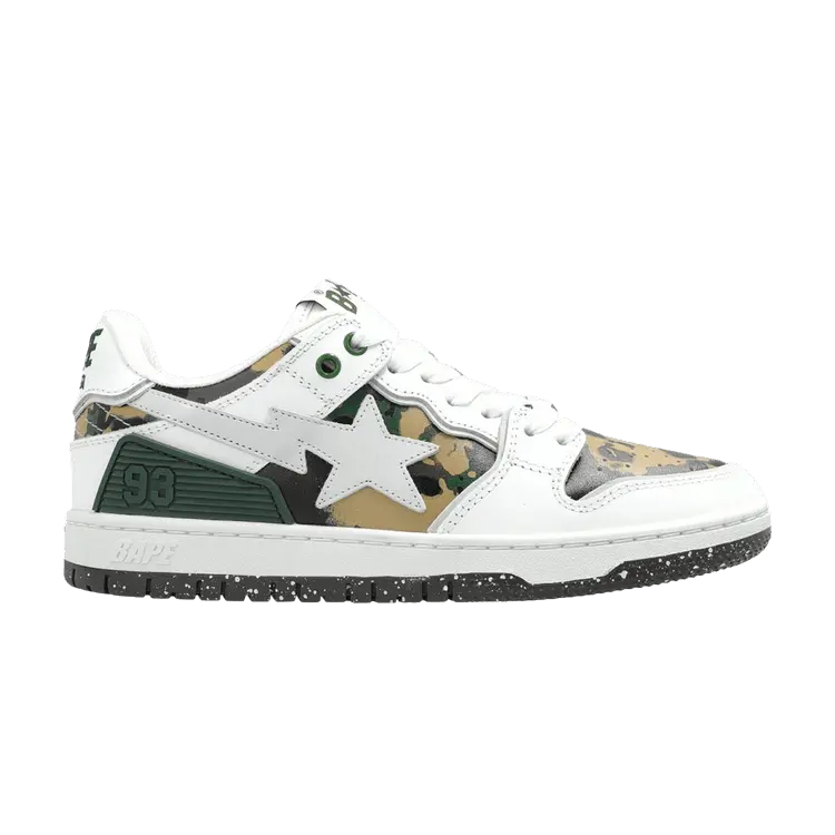Кроссовки Sk8 Sta #2 M1 'White Green Camo', белый
Кроссовки Sk8 Sta #2 M1 'White Green Camo', белый