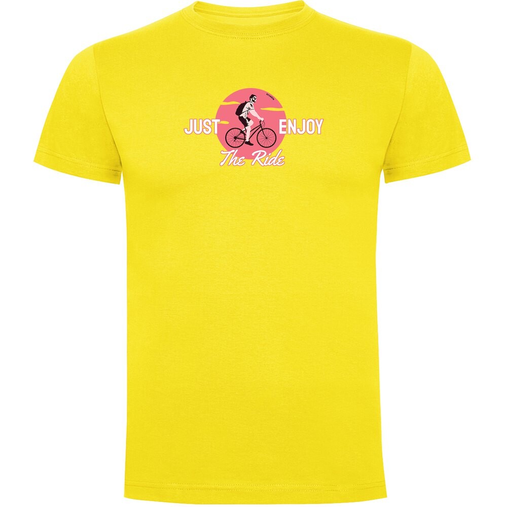 Футболка Kruskis Just Enjoy The Ride, желтый 
Футболка Kruskis Just Enjoy The Ride, желтый