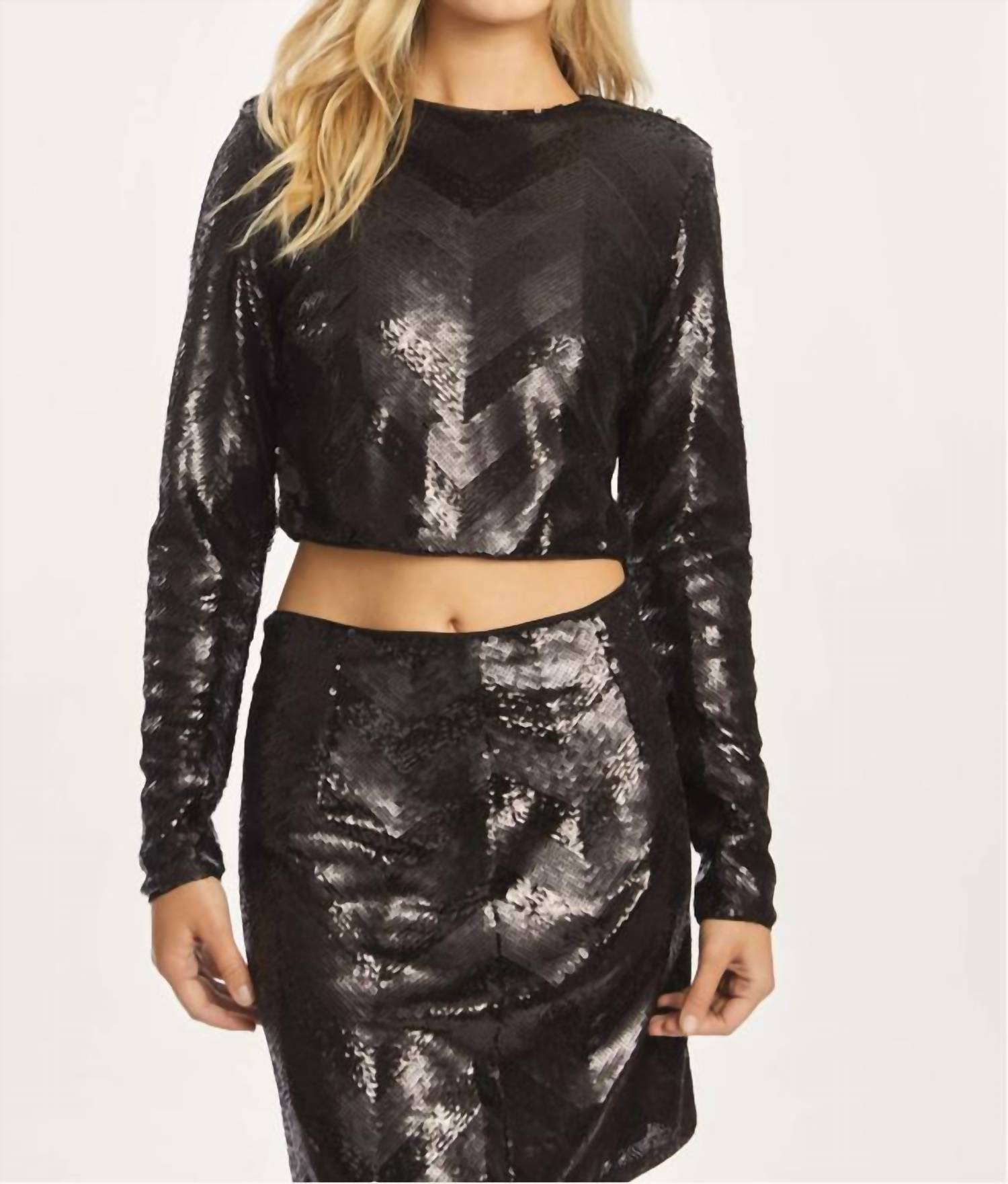 Топ Джейси в сером шевроне CABALLERO, цвет gunmetal chevron
Топ Джейси в сером шевроне CABALLERO, цвет gunmetal chevron