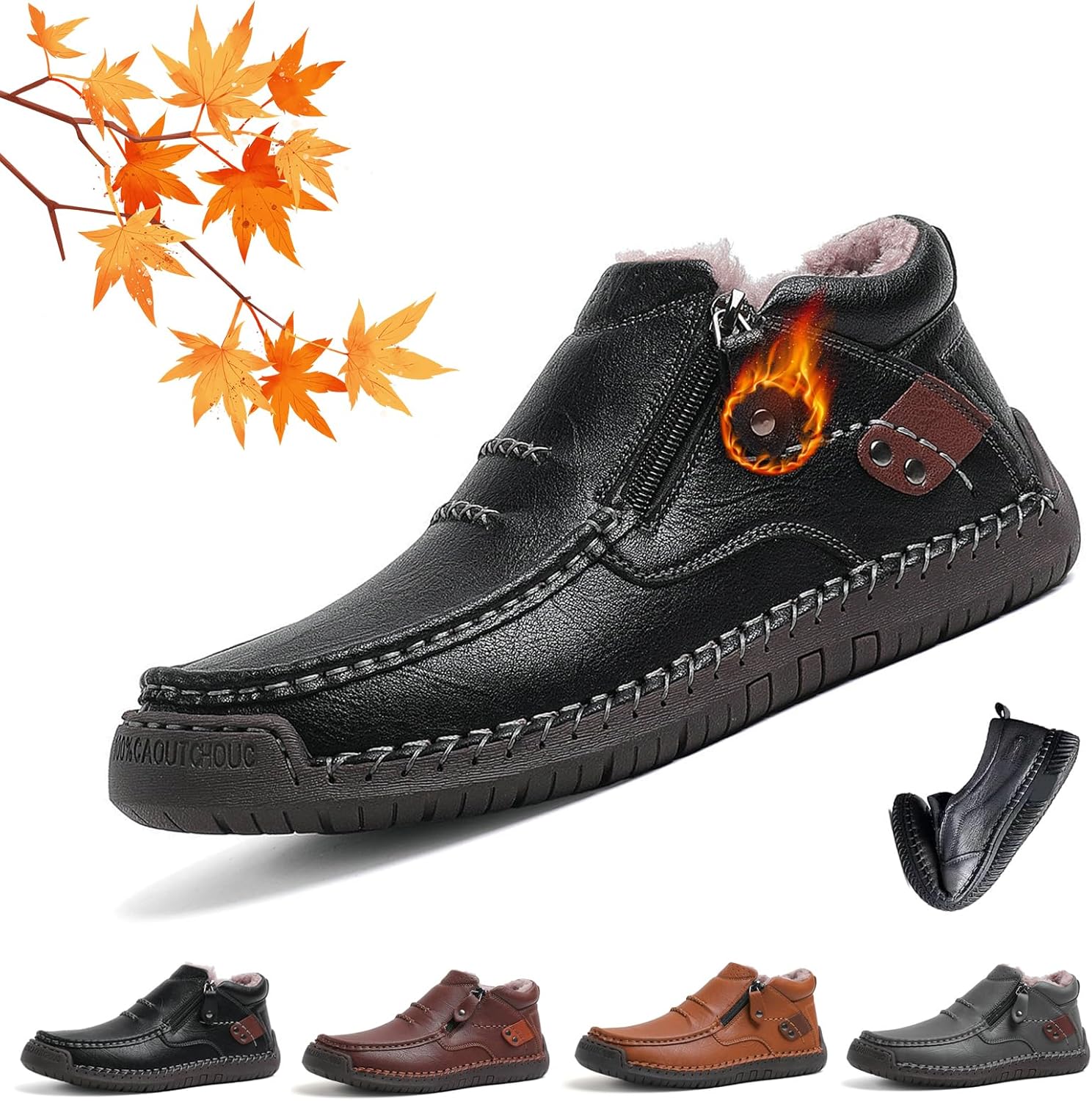 Мужские удобные кожаные ботинки ручной работы, мужские премиальные кожаные слипоны для вождения - широкий носок, поддержка свода стопы, легкие, удобные, водонепроницаемые, нескользящие ботинки на боковой молнии Wxdstw, черный
Мужские удобные кожаные ботинки ручной работы, мужские премиальные кожаные слипоны для вождения - широкий носок, поддержка свода стопы, легкие, удобные, водонепроницаемые, нескользящие ботинки на боковой молнии Wxdstw, черный