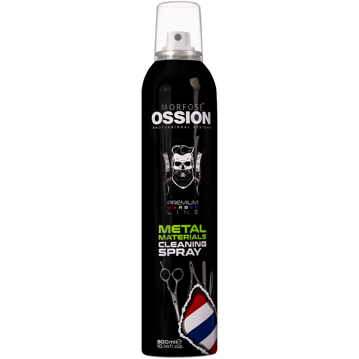 Morfose, Ossion Metal Materials Cleaning, Антикоррозионный спрей для чистки парикмахерских инструментов, 300 мл
Morfose, Ossion Metal Materials Cleaning, Антикоррозионный спрей для чистки парикмахерских инструментов, 300 мл