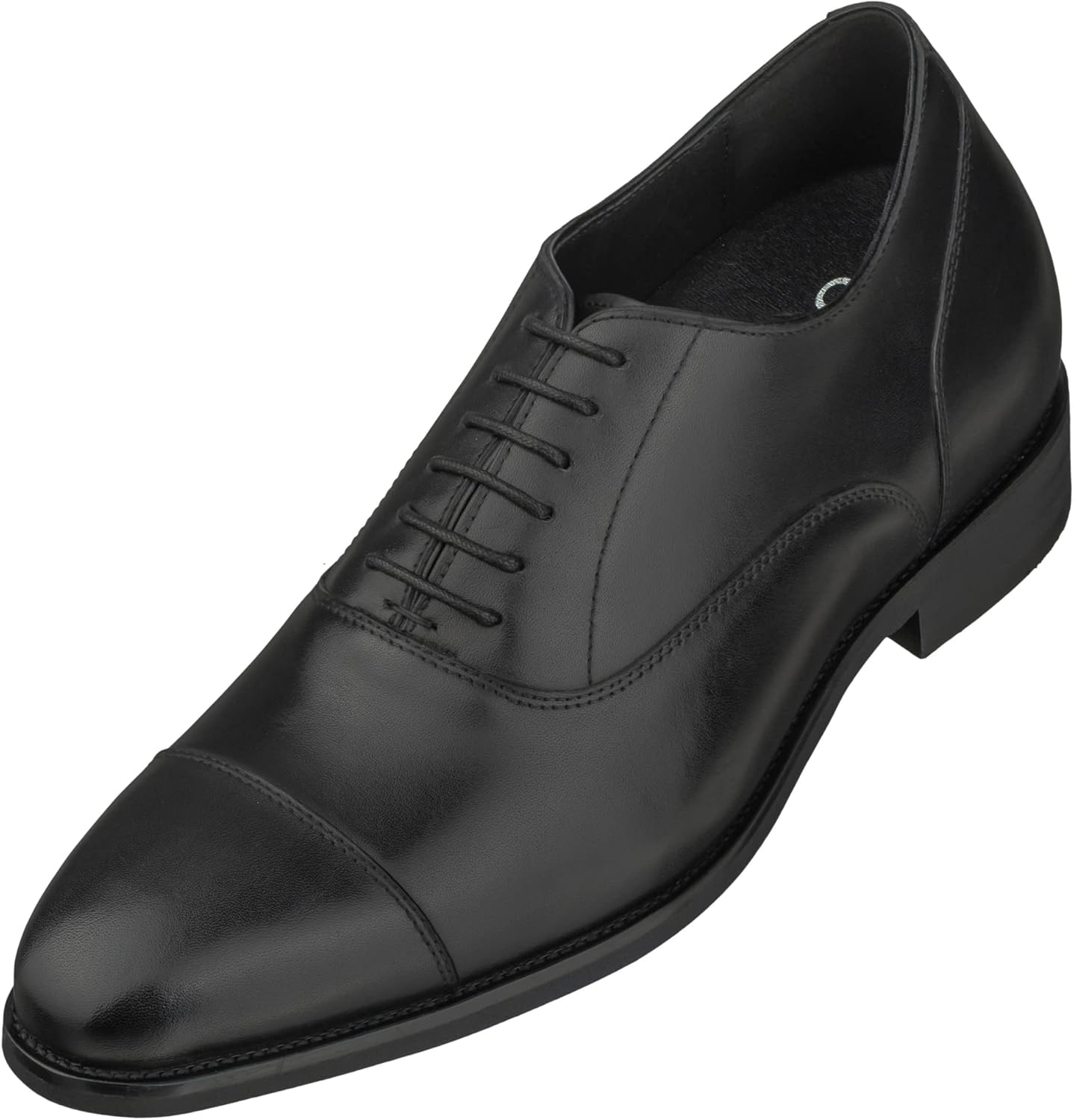 Мужские невидимые обувные вставки для увеличения роста CALTO - Черные, премиальная кожа, шнуровка, суперлегкие оксфорды - Стелька 8 см - S3032 - Размер 7 D(M) US
Мужские невидимые обувные вставки для увеличения роста CALTO - Черные, премиальная кожа, шнуровка, суперлегкие оксфорды - Стелька 8 см - S3032 - Размер 7 D(M) US