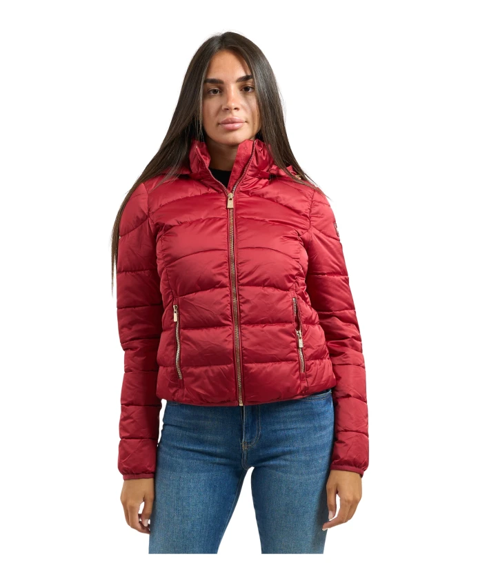 Красная стеганая непромокаемая куртка с капюшоном Yes Zee, красный
Красная стеганая непромокаемая куртка с капюшоном Yes Zee, красный