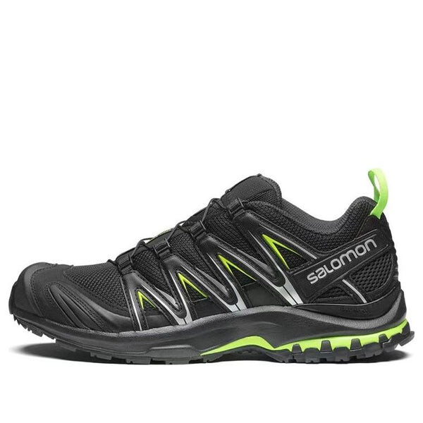 Кроссовки xa pro 3d adv 'black green' 474779 Salomon, черный 
Кроссовки xa pro 3d adv 'black green' 474779 Salomon, черный
