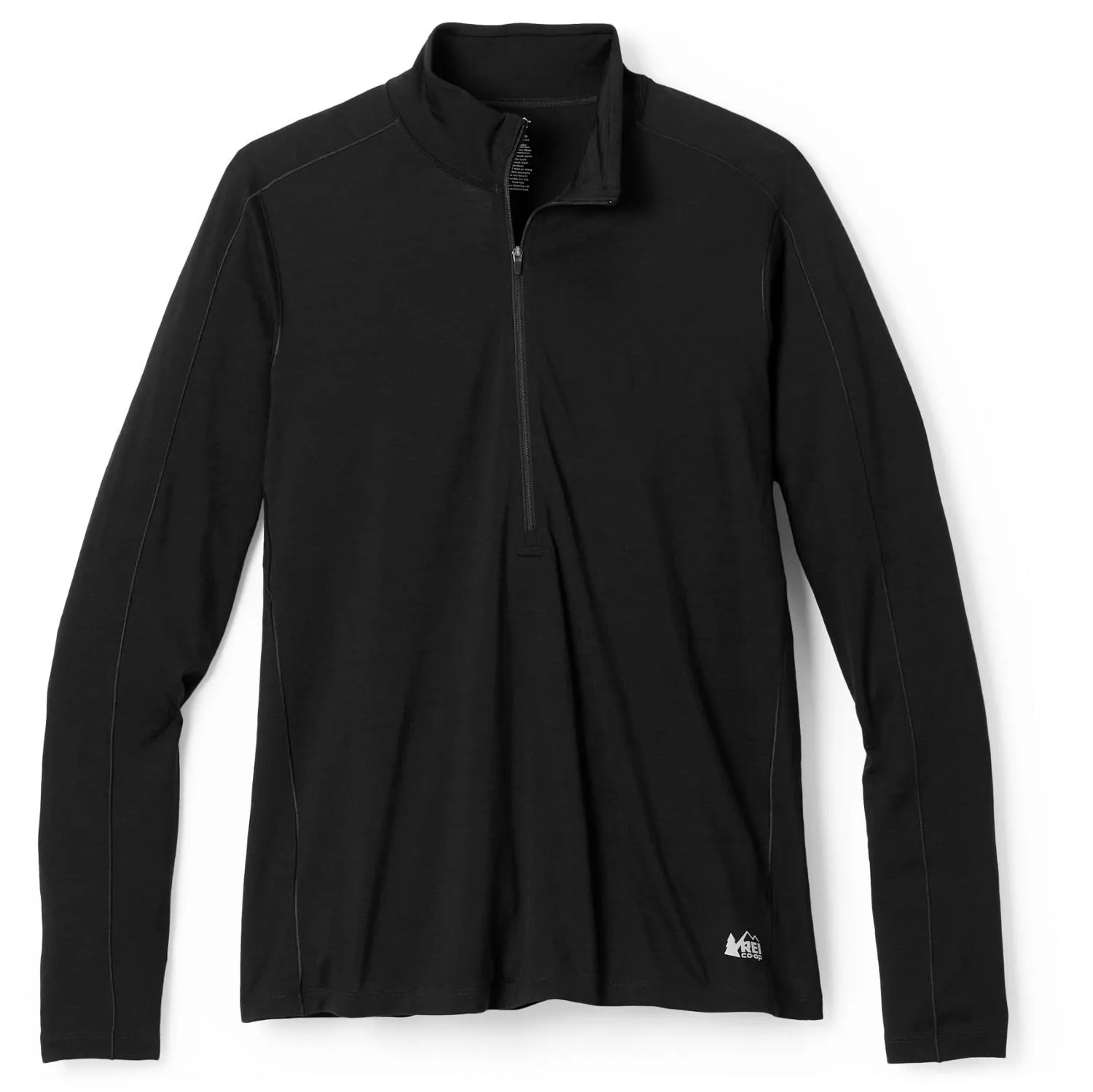 Мужская базовая флисовая кофта с длинным рукавом и полумолнией из мериносовой шерсти 185 REI Co-op, Black
Мужская базовая флисовая кофта с длинным рукавом и полумолнией из мериносовой шерсти 185 REI Co-op, Black