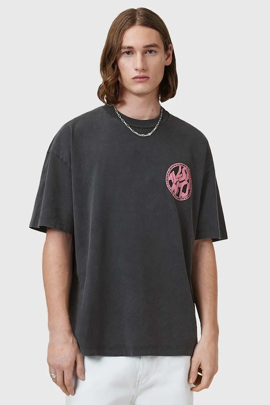 Футболка DISTORTION из хлопка Allsaints, серый
Футболка DISTORTION из хлопка Allsaints, серый