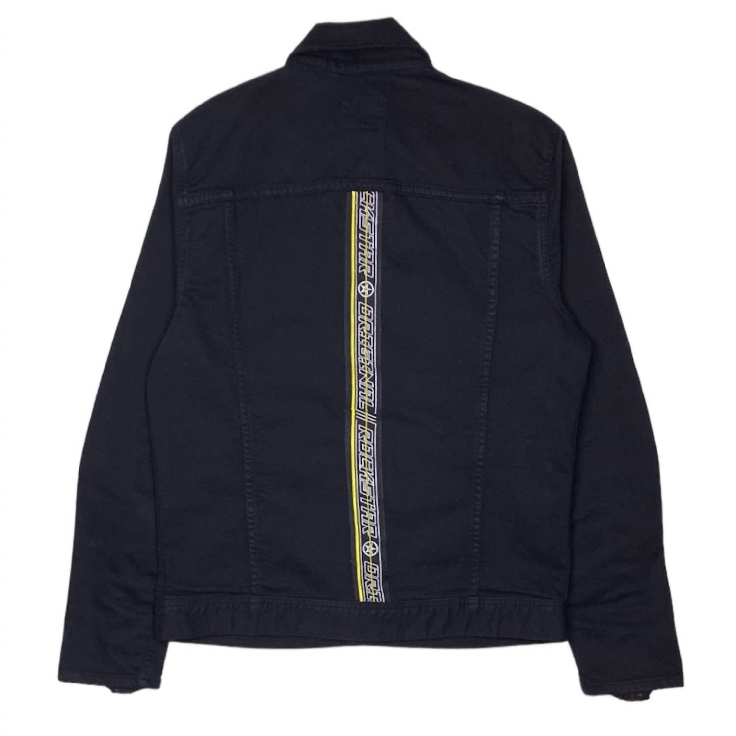 Черная мужская джинсовая куртка в стиле ралли ROCKSTAR ORIGINAL, черный
Черная мужская джинсовая куртка в стиле ралли ROCKSTAR ORIGINAL, черный