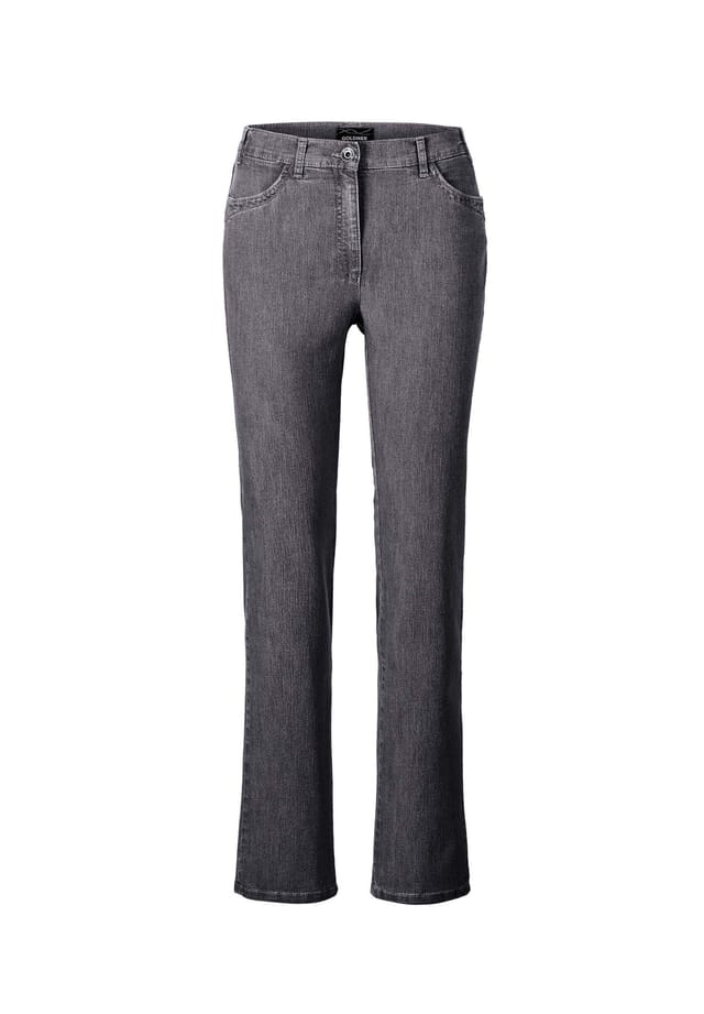 Короткий размер: элегантно декорированные джинсы Anna Goldner, черный
Короткий размер: элегантно декорированные джинсы Anna Goldner, черный