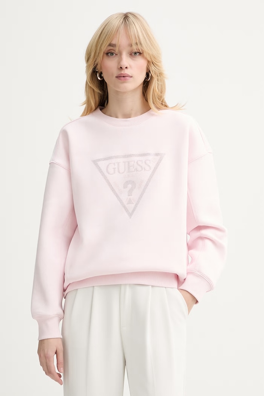 Толстовка Guess, розовый
Толстовка Guess, розовый