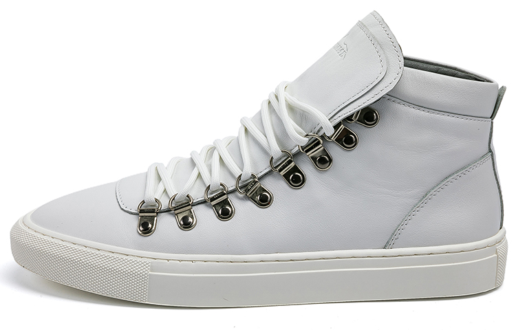 DIEMME Износостойкие и легкие высокие мужские скейтбордические кроссовки белого цвета
DIEMME Износостойкие и легкие высокие мужские скейтбордические кроссовки белого цвета