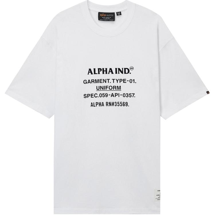 Футболка с принтом логотипа Alpha Industries, белый
Футболка с принтом логотипа Alpha Industries, белый