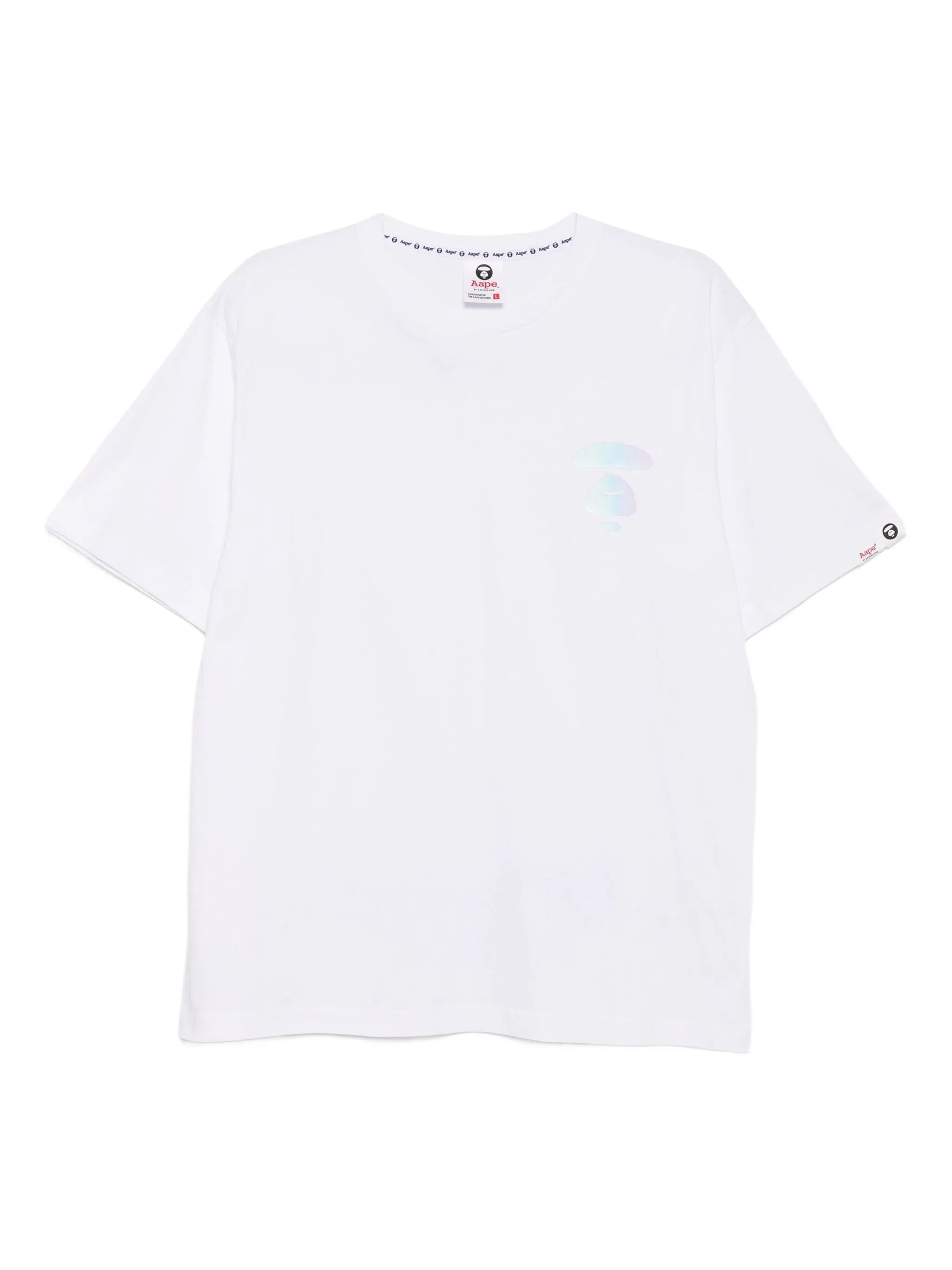 Футболка с короткими рукавами Aape By A Bathing Ape, белый
Футболка с короткими рукавами Aape By A Bathing Ape, белый