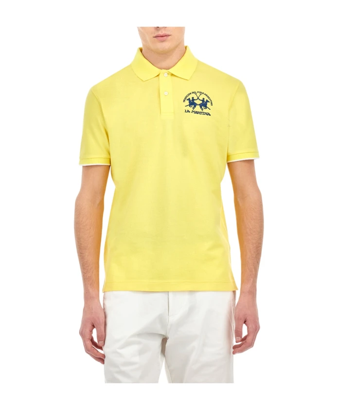 Эластичная рубашка поло стандартного кроя La Martina, желтый
Эластичная рубашка поло стандартного кроя La Martina, желтый