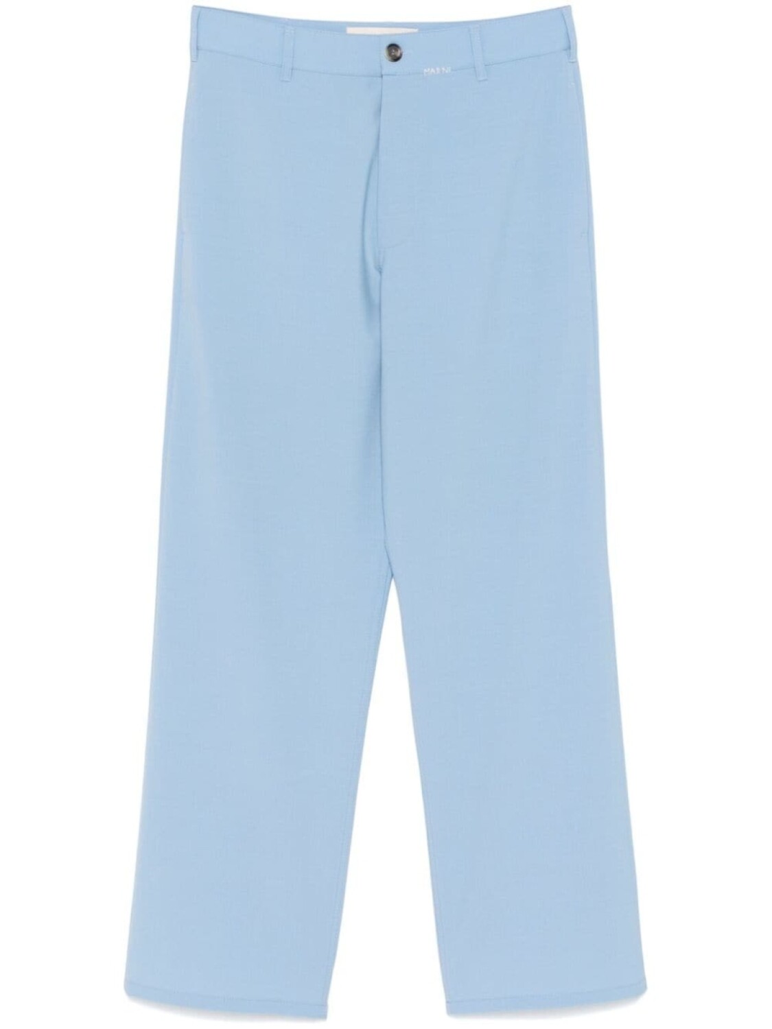 Прямые брюки с логотипом Mending Marni, синий 
Прямые брюки с логотипом Mending Marni, синий