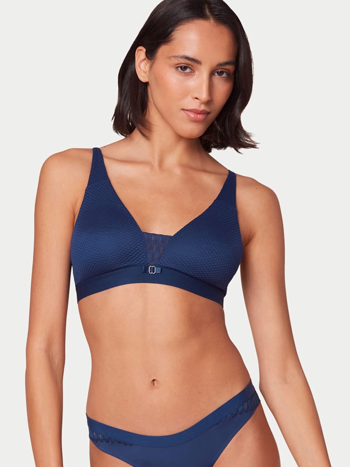 Бюстгальтер без косточек Triumph, темно-синий
Бюстгальтер без косточек Triumph, темно-синий