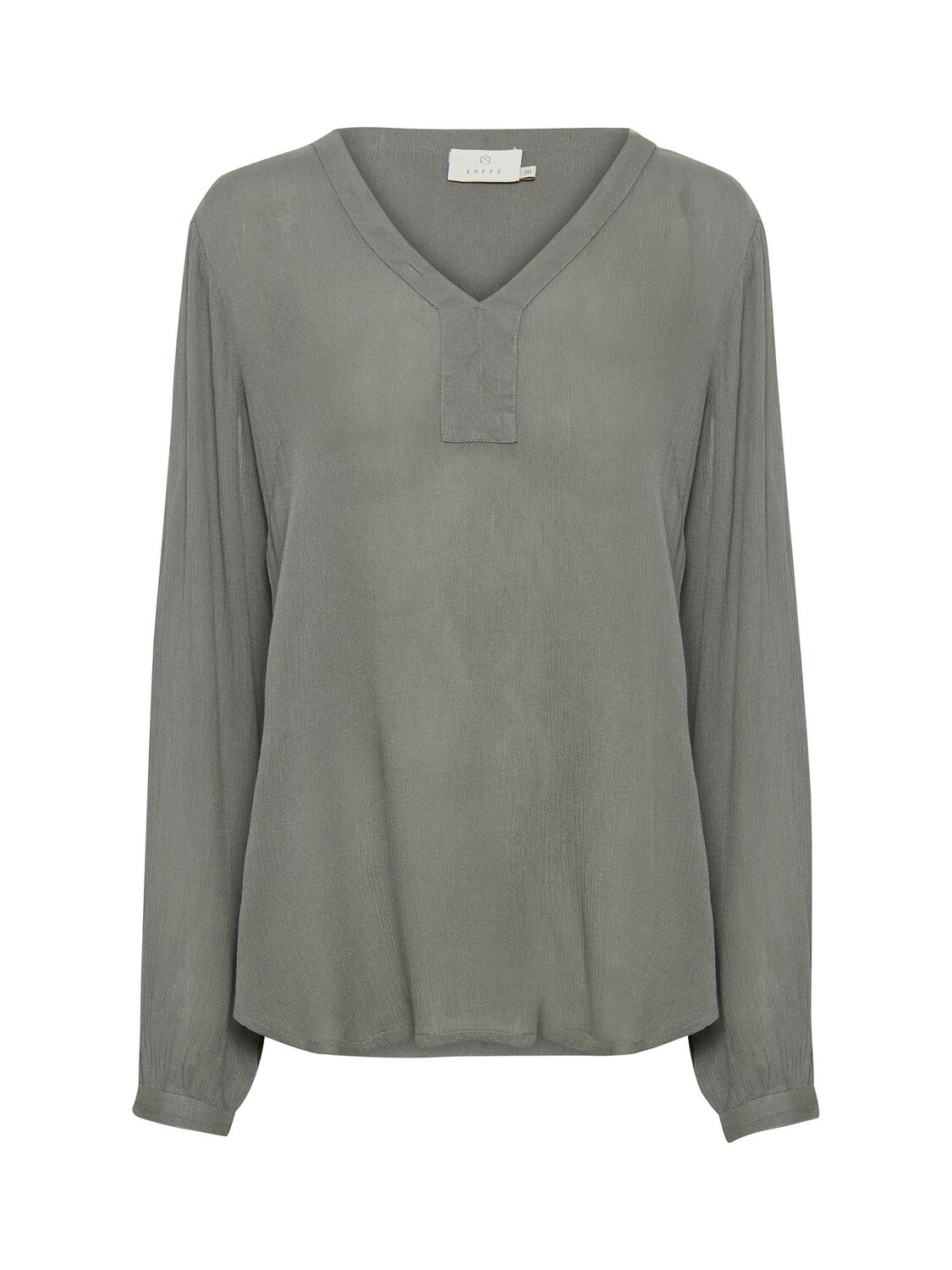 Янтарная блузка KAFFE, копченый жемчуг 
Янтарная блузка KAFFE, копченый жемчуг