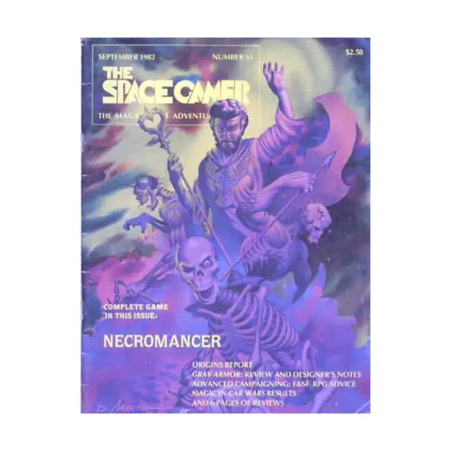 Журнал #55 w/Necromancer, Space Gamer Magazine (Various Publishers)
Журнал #55 w/Necromancer, Space Gamer Magazine (Various Publishers)