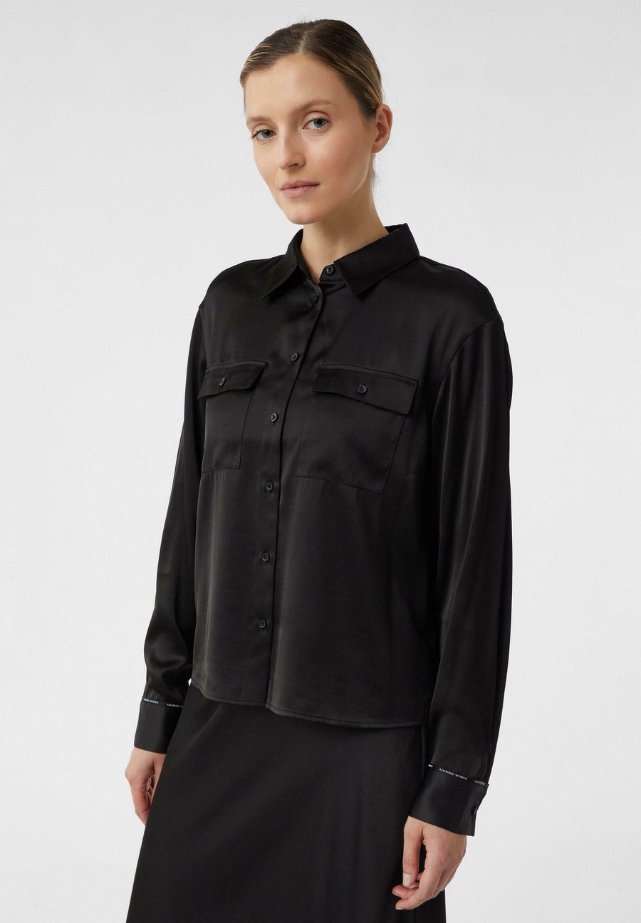 Блуза comma Button-down blouse, Schwarz/Black
Блуза comma Button-down blouse, Schwarz/Black