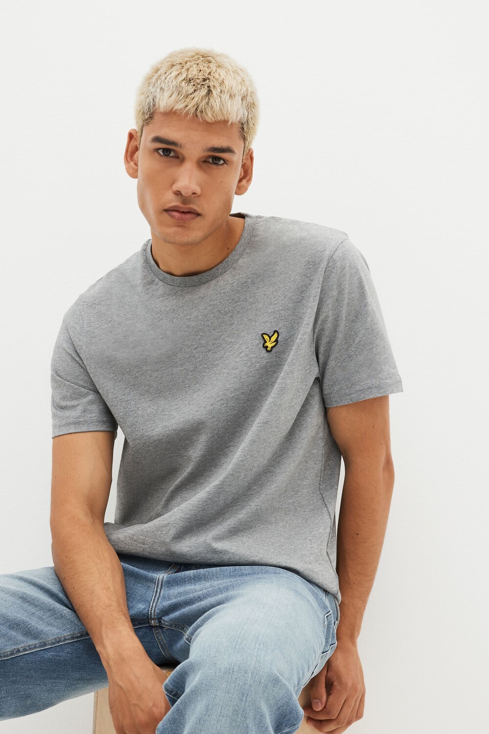 Трикотажная футболка с круглым вырезом Lyle & Scott, серый
Трикотажная футболка с круглым вырезом Lyle & Scott, серый