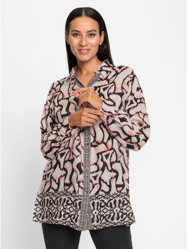 Блузка-рубашка с принтом грейпфрута и черного цвета Heine
Блузка-рубашка с принтом грейпфрута и черного цвета Heine