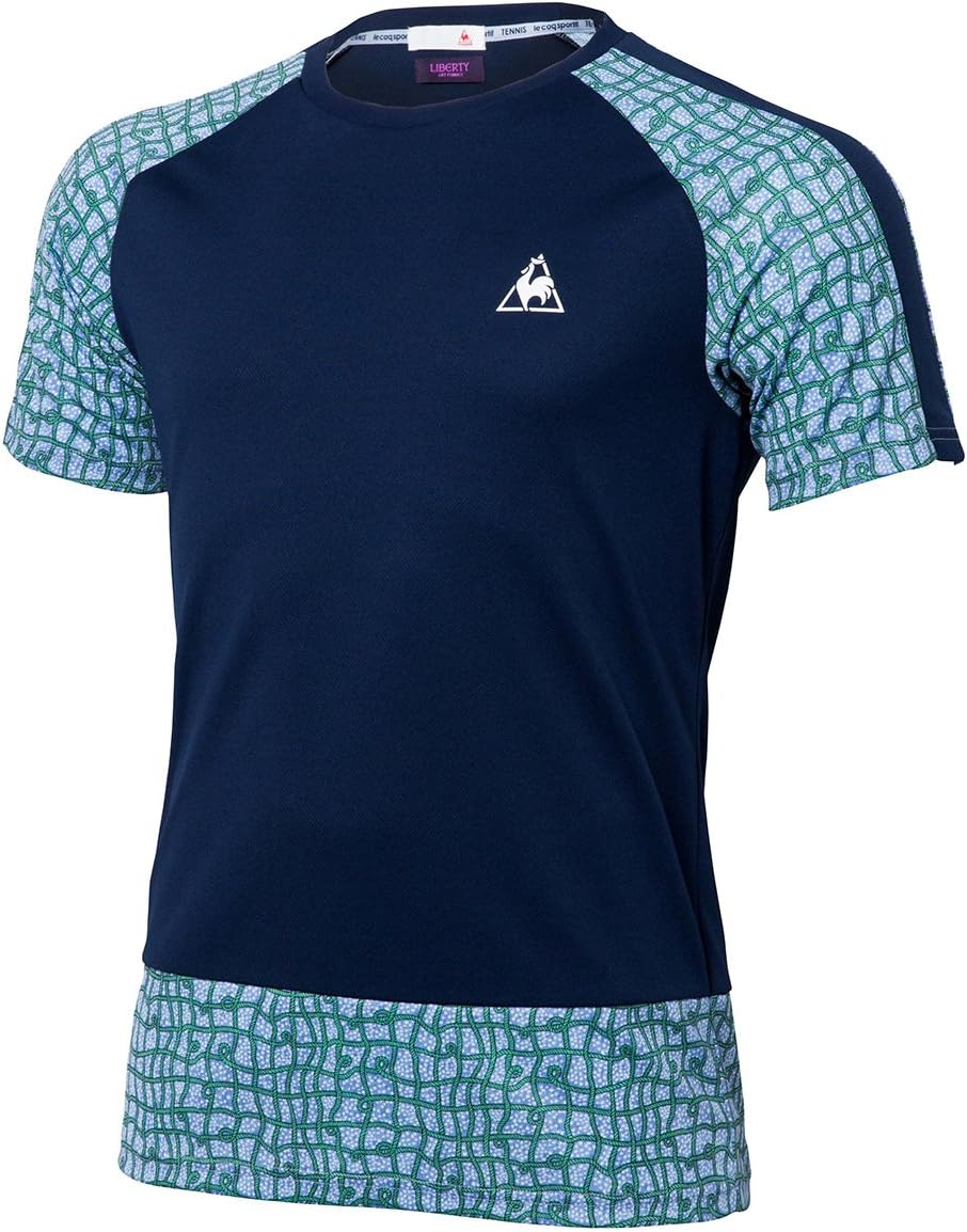 Мужская теннисная футболка Le Coq Sportif Liberty с коротким рукавом QT-011173, темно-синий
Мужская теннисная футболка Le Coq Sportif Liberty с коротким рукавом QT-011173, темно-синий