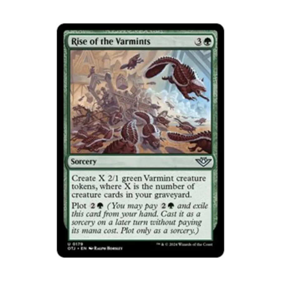 CCG Восстание Варминтов (U), MTG - Outlaws of Thunder Junction
CCG Восстание Варминтов (U), MTG - Outlaws of Thunder Junction