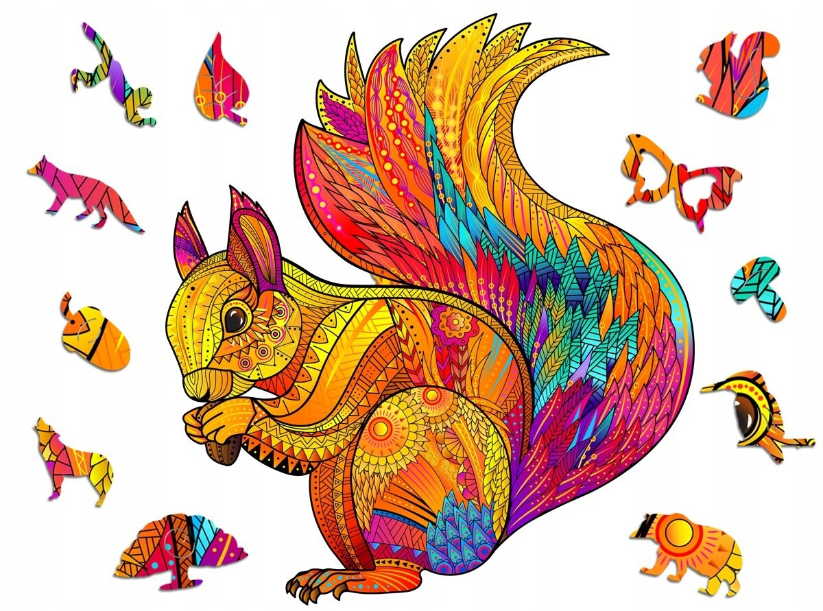 Деревянный пазл премиум-класса 3D-пазл для взрослых Белка Xl Adawoo Animals — идеальный подарок на Рождество, День Рождения, Именины, День Святого Валентина
Деревянный пазл премиум-класса 3D-пазл для взрослых Белка Xl Adawoo Animals — идеальный подарок на Рождество, День Рождения, Именины, День Святого Валентина