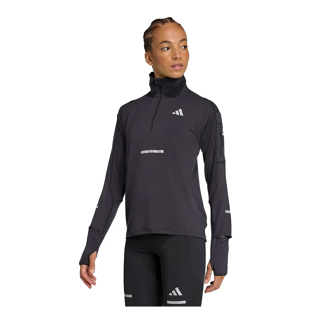 Толстовка adidas Adi365 Running Climawarm+ half zip, черный
Толстовка adidas Adi365 Running Climawarm+ half zip, черный