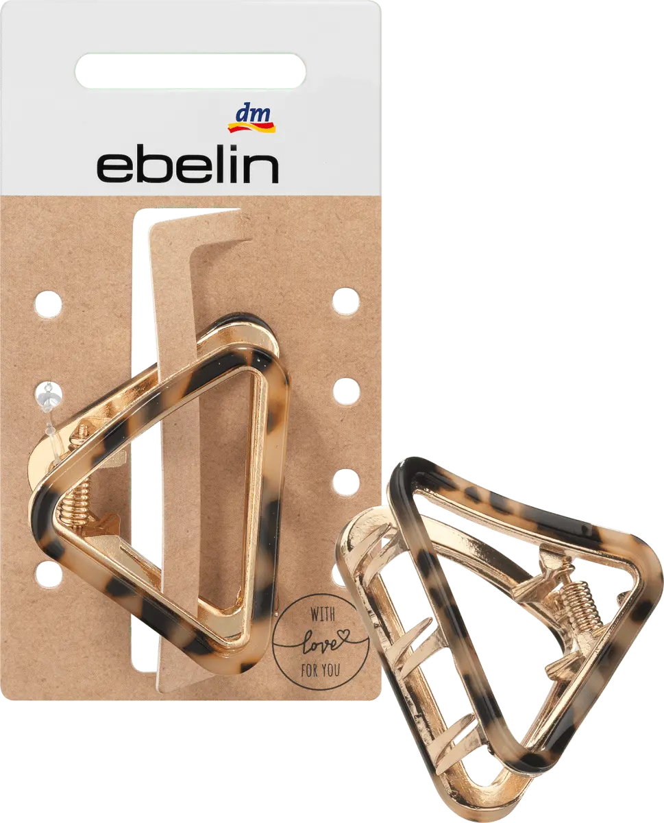 Заколка для волос треугольная форма «Т-образная ракушка» 1 шт. ebelin
Заколка для волос треугольная форма «Т-образная ракушка» 1 шт. ebelin