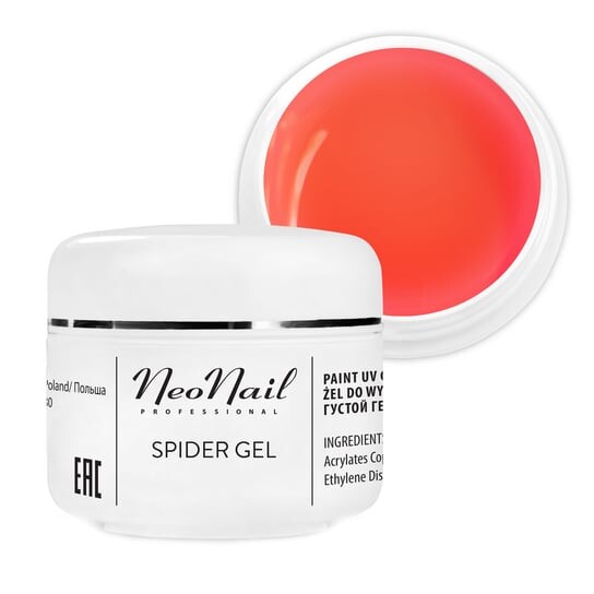Гель NEON ORANGE для декора 5 мл NEONAIL Spider
Гель NEON ORANGE для декора 5 мл NEONAIL Spider