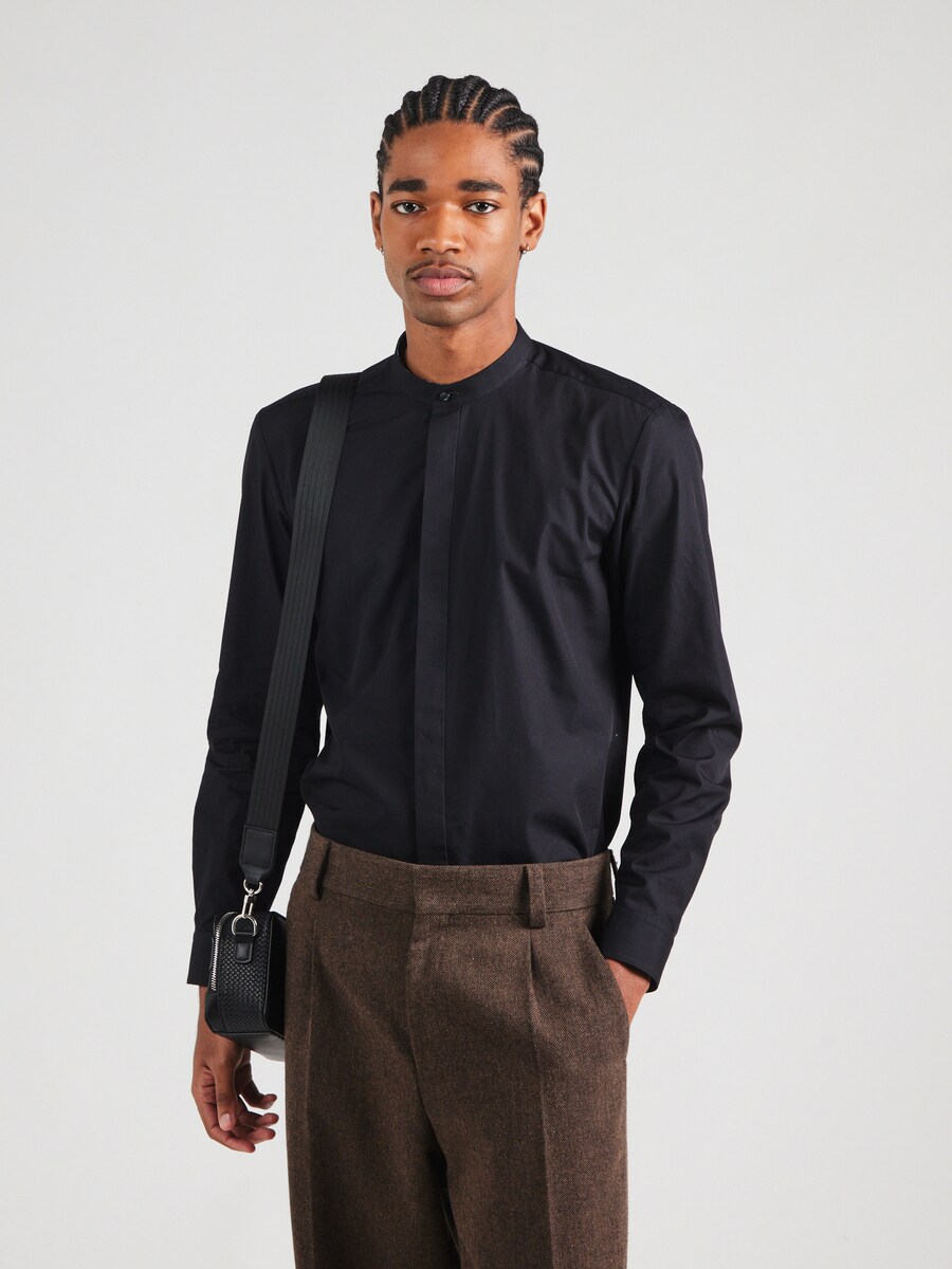 Рубашка на пуговицах классического кроя HUGO Kaleb, Black
Рубашка на пуговицах классического кроя HUGO Kaleb, Black