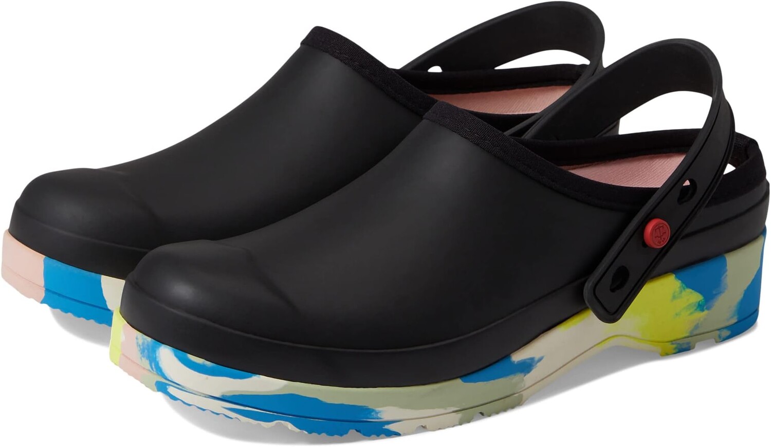 Сабо Hunter Play Colur Splash Sole Strap Clog, цвет Black/Faded Rose/Muffled Green/Poolhouse Blue/Shaded White
Сабо Hunter Play Colur Splash Sole Strap Clog, цвет Black/Faded Rose/Muffled Green/Poolhouse Blue/Shaded White