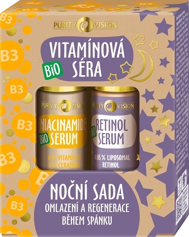 Подарочный набор биовитаминных сывороток для ночного ухода Purity Vision, 2 шт
Подарочный набор биовитаминных сывороток для ночного ухода Purity Vision, 2 шт
