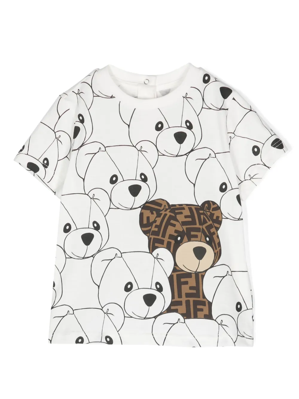 Футболка с принтом FENDI KIDS, белый
Футболка с принтом FENDI KIDS, белый