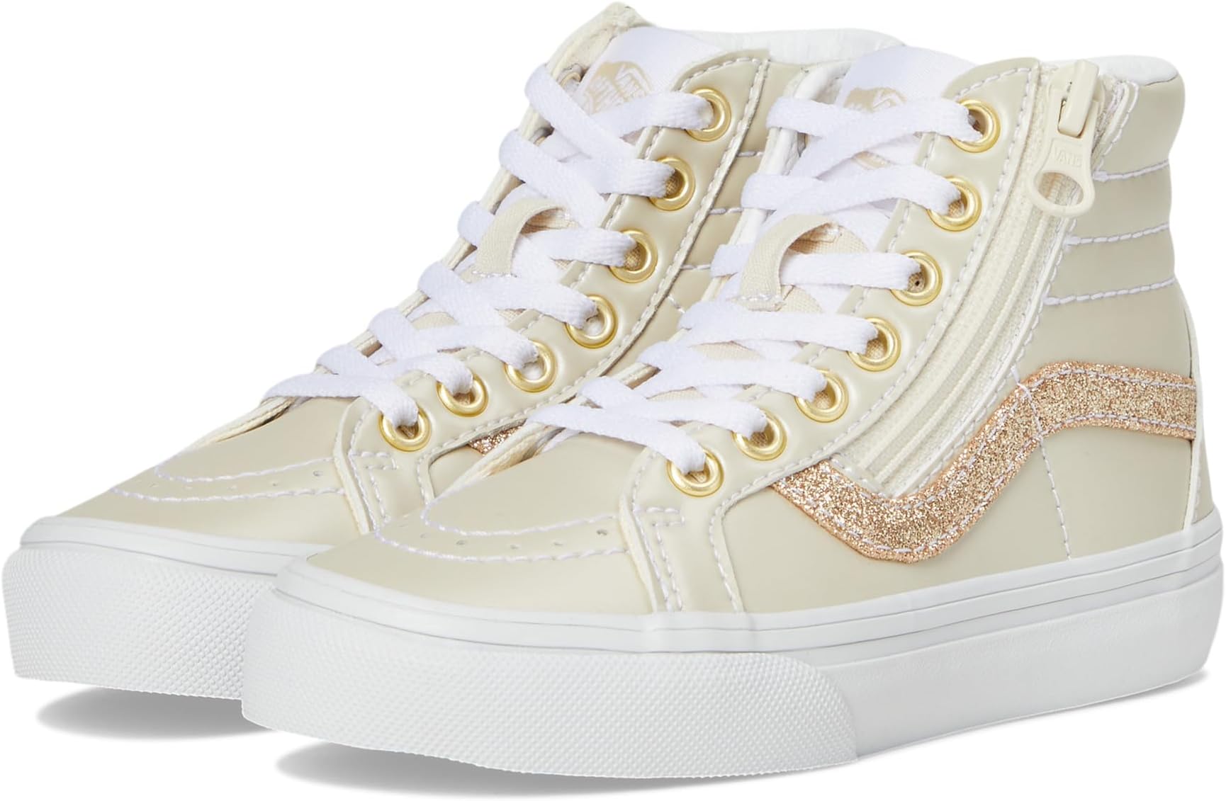 Кроссовки Vans Kids Sk8-Hi Reissue Side Zip, Dazzled Turtledove
Кроссовки Vans Kids Sk8-Hi Reissue Side Zip, Dazzled Turtledove