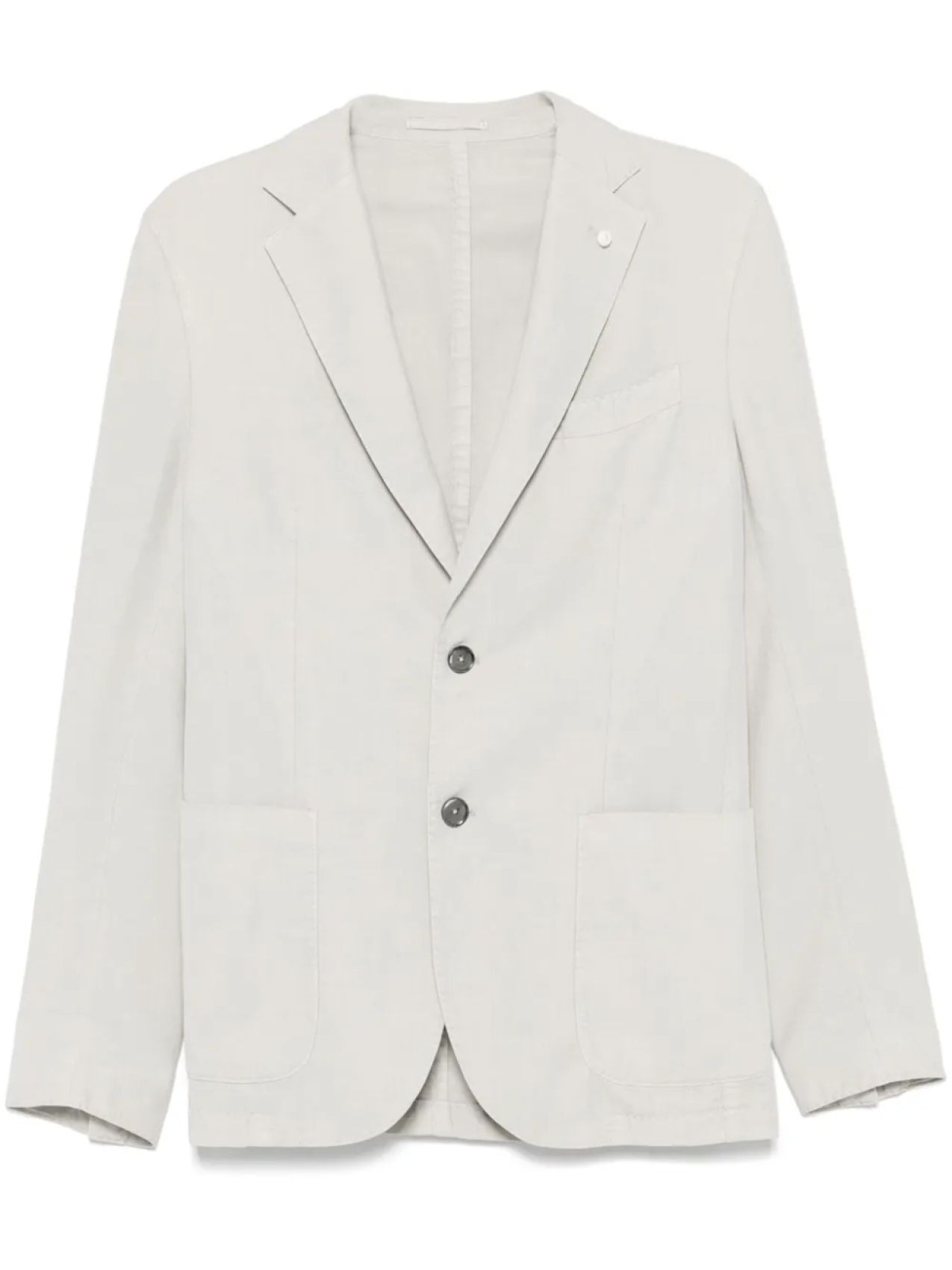 LUIGI BIANCHI MANTOVA хлопковый блейзер, серый
LUIGI BIANCHI MANTOVA хлопковый блейзер, серый