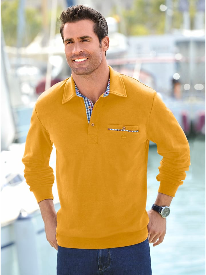 Рубашка с длинными рукавами цвета охры WITT WEIDEN
Рубашка с длинными рукавами цвета охры WITT WEIDEN