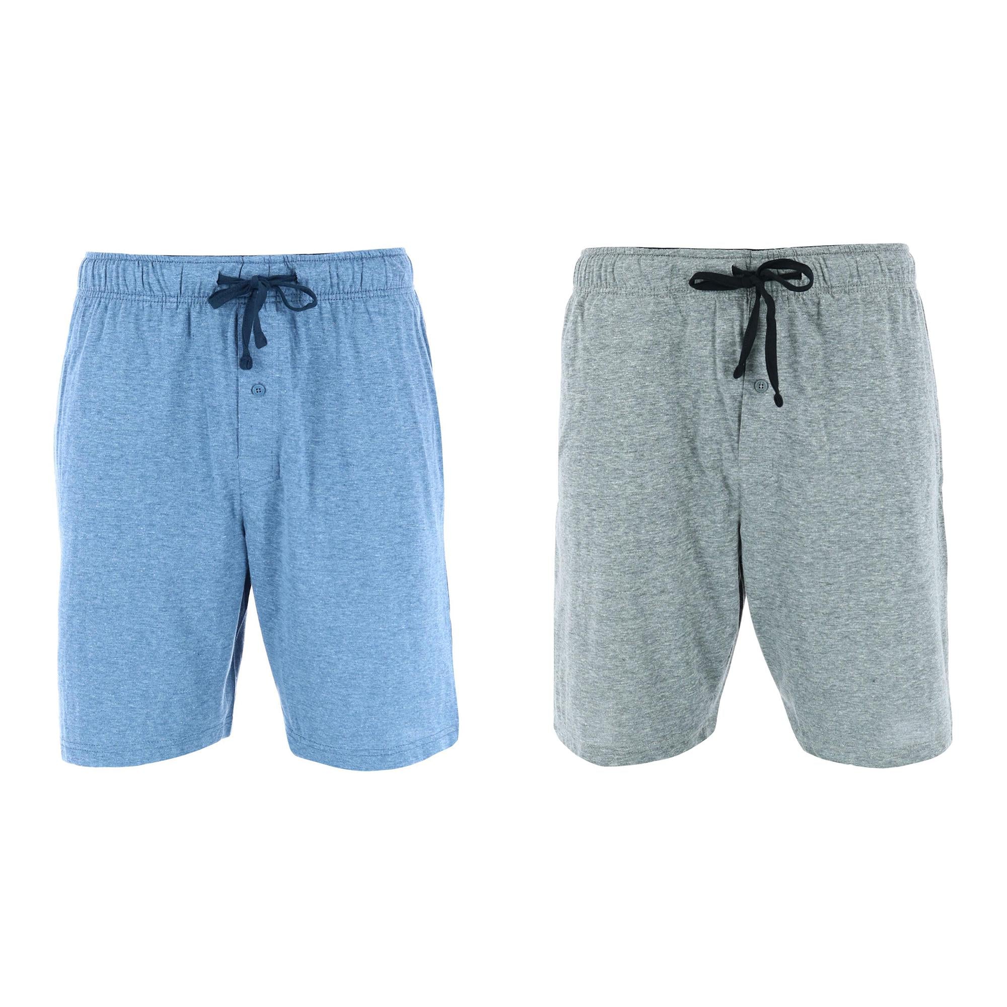 Мужская трикотажная пижама Lounge Short для больших и высоких (упаковка из 2 шт.) Hanes, синий/серый
Мужская трикотажная пижама Lounge Short для больших и высоких (упаковка из 2 шт.) Hanes, синий/серый