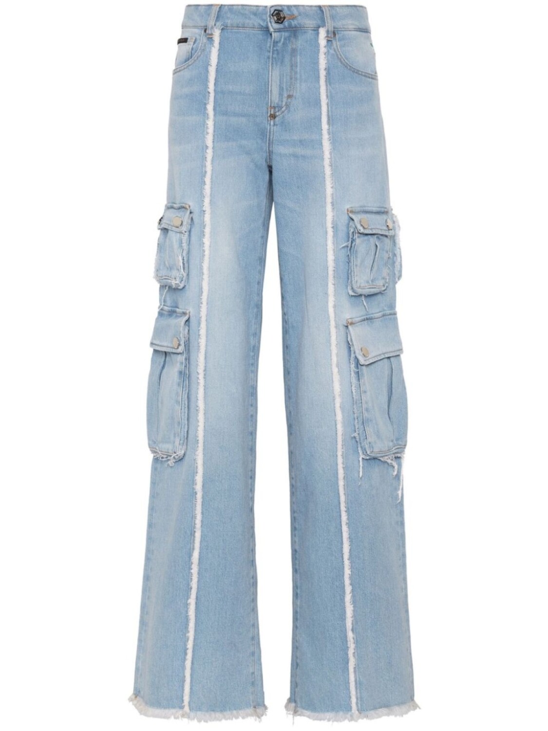 Philipp Plein широкие джинсы карго, синий
Philipp Plein широкие джинсы карго, синий