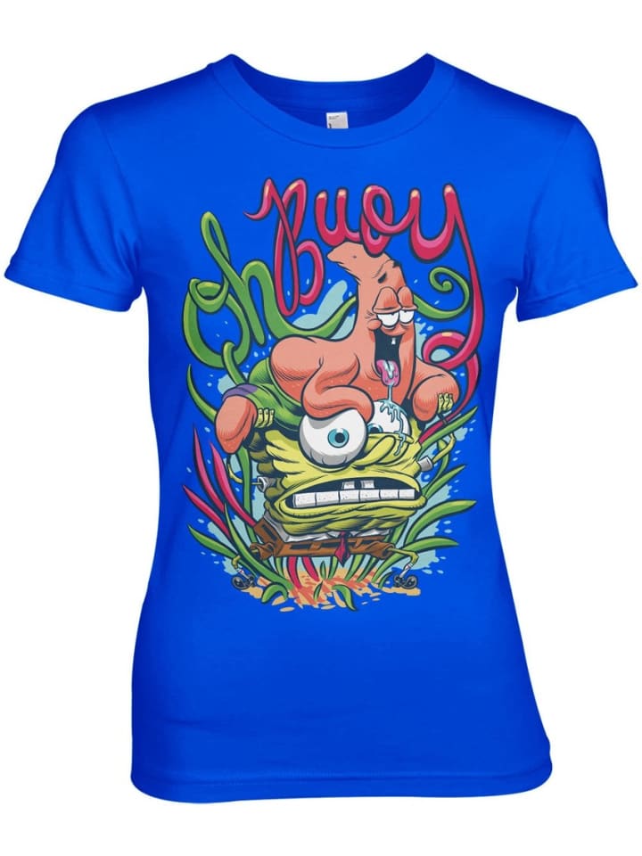 Рубашка синего цвета SpongeBob
Рубашка синего цвета SpongeBob