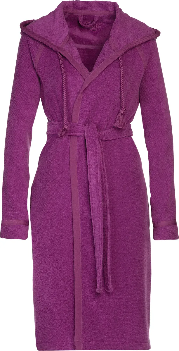 Халат Vossen "Jive" (1 шт.), с капюшоном, чистый хлопок, с окантовкой багажным ремнем, фиолетовый
Халат Vossen "Jive" (1 шт.), с капюшоном, чистый хлопок, с окантовкой багажным ремнем, фиолетовый