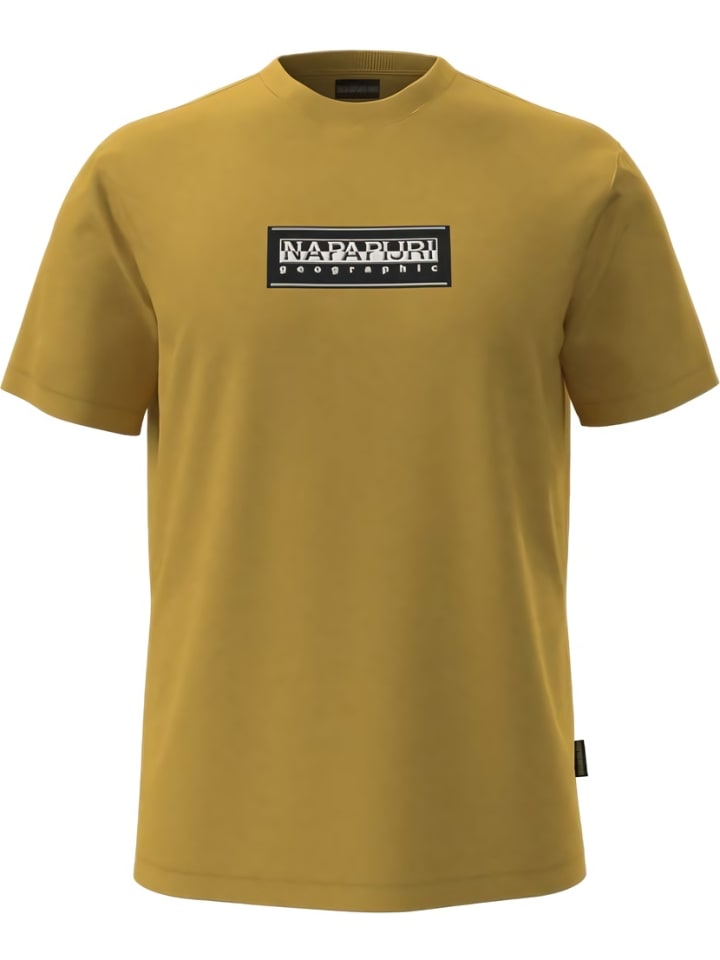 Футболка S-Box Logo Ss в золоте Napapijri
Футболка S-Box Logo Ss в золоте Napapijri